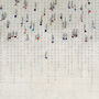 Tiny figures stand on rows of 0s and 1s